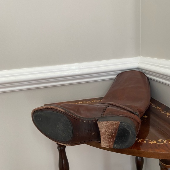 Frye Womens Melissa Brown Riding Boots Size 5.5B (76976) - Picture 9 of 10